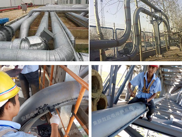 山東某原油處理廠淡水管線使用集膚效應電伴熱保溫系統(tǒng)(圖1) 山東某原油處理廠淡水管線使用集膚效應電伴熱保溫系統(tǒng)(圖1)