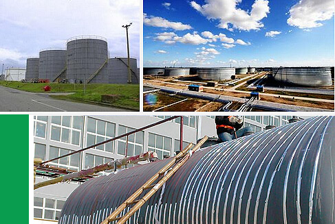 原油煉油裝置使用電熱帶保溫系統(tǒng)　保持油管線(xiàn)正常輸送(圖1)