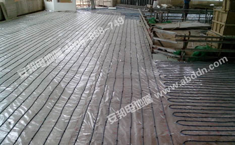 陜西商洛房地產(chǎn)銷(xiāo)樓大廳發(fā)熱電纜電地暖(圖4)